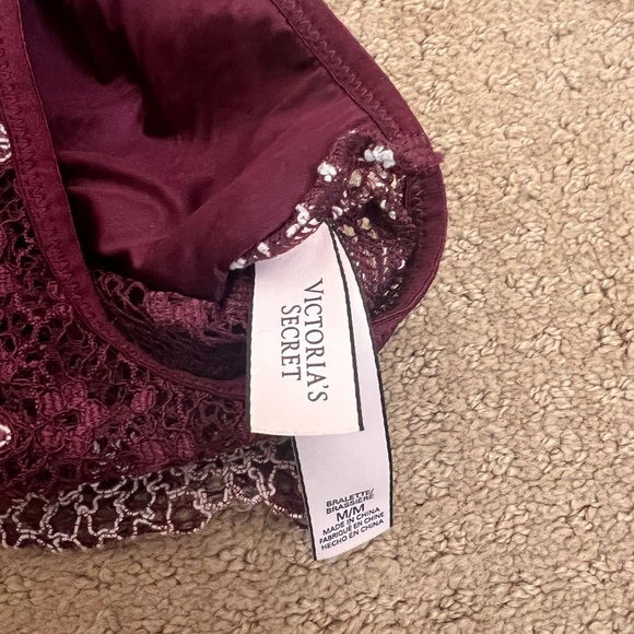 Victoria Secret Bralette Sz M - Picture 3 of 4